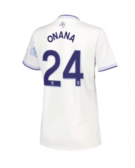 Billige Fotballdrakt Aston Villa Amadou Onana #24 Replika Tredjedrakt Dame 2025-26 Kortermet Billige Fotballdrakt Aston Villa Amadou Onana #24 Replika Tredjedrakt Dame 2025-26 Kortermet